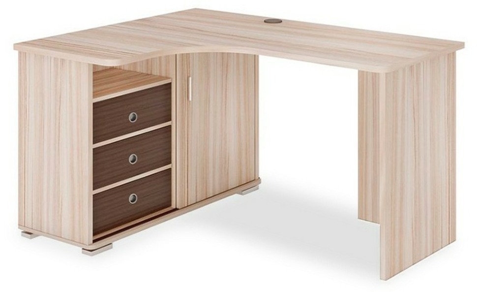 Фото Стол письменный Домино СР-145С MER_SR-145S-KSHK-CH-LEV-NOVYJ - интернет-магазин МегаТерем в Москве