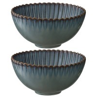 Набор из двух салатников темно-серого цвета из коллекции kitchen spirit, 750 мл (73614)