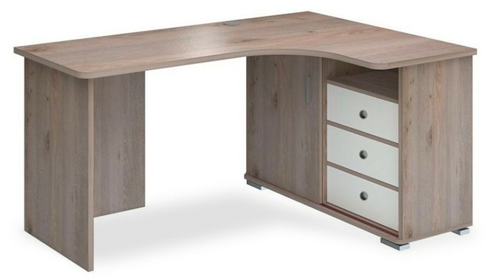 Фото Стол письменный Домино СР-165С MER_SR-165S-NBEN-PRAV-NOVYJ - интернет-магазин МегаТерем в Москве