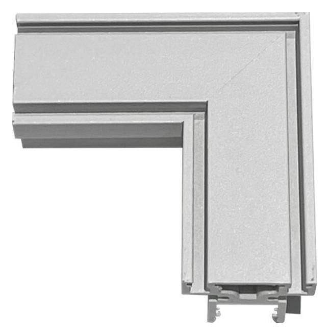 Фото Соединитель угловой L-образный для треков встраиваемых Aployt Magnetic track 48 APL.0185.10.02 AP_APL.0185.10.02 - интернет-магазин МегаТерем в Москве