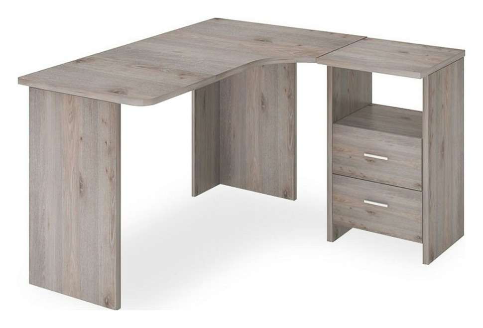 Фото Стол письменный Нельсон Lite СКЛ-Угл 130 MER_SKL-Ugl_130_N_PRAV - интернет-магазин МегаТерем в Москве