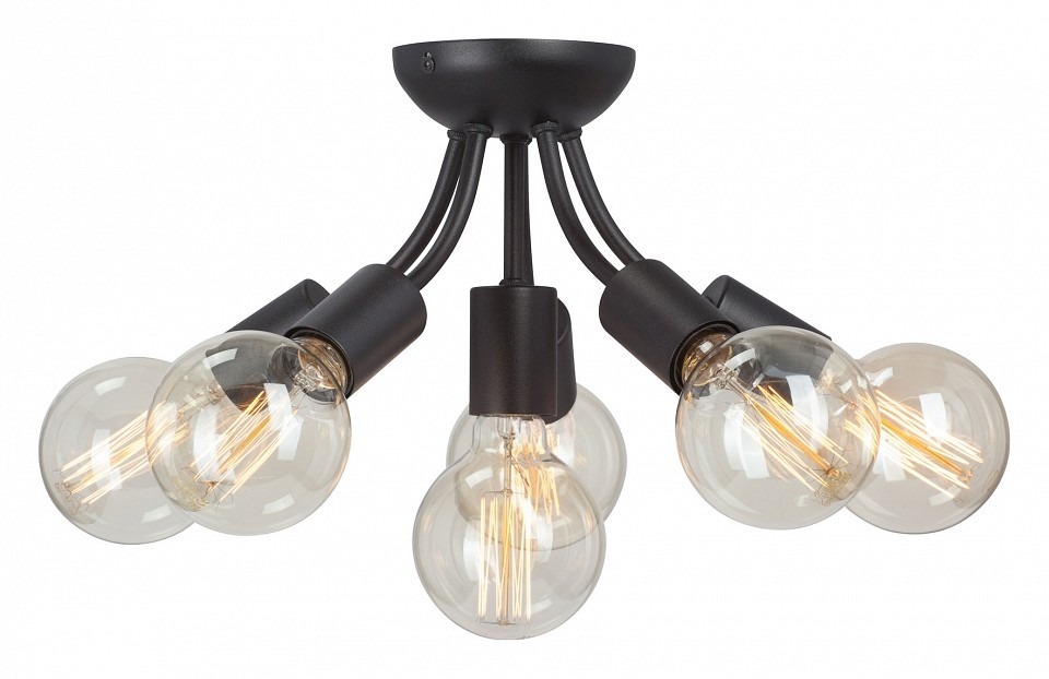 Фото Потолочная люстра Vitaluce V3927 V3927-1/6PL VI_V3927-1_6PL - интернет-магазин МегаТерем в Москве