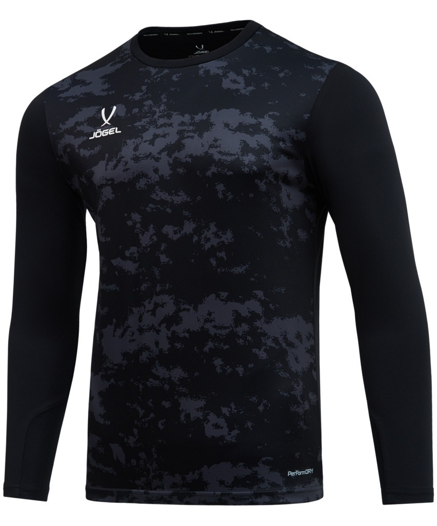 Фото Свитер вратарский JÖGEL DIVISION PerFormDRY GK Splash, черный (2121217) - интернет-магазин МегаТерем в Москве