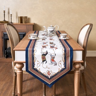 Дорожка на стол "passage", 45х300см, белый, 100% хлопок,твил Lefard (850-759-32)