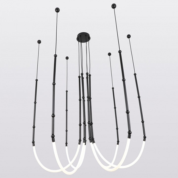 Фото Подвесная люстра Lussole Bend LSP-7069 - интернет-магазин МегаТерем в Москве