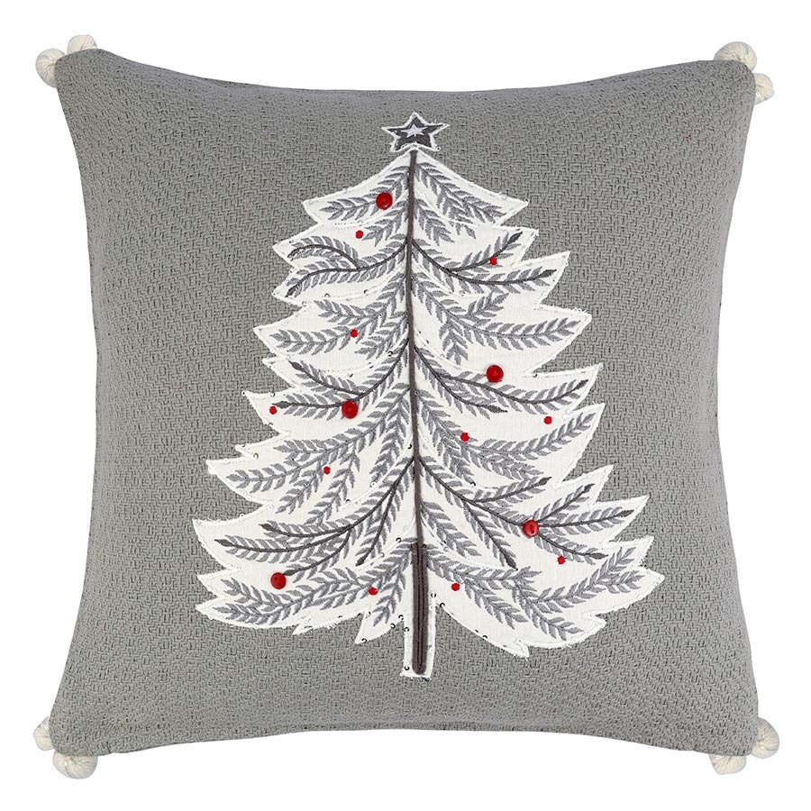 Фото Чехол на подушку magic fir из коллекции new year essential, 45х45 см (79799) - интернет-магазин МегаТерем в Москве