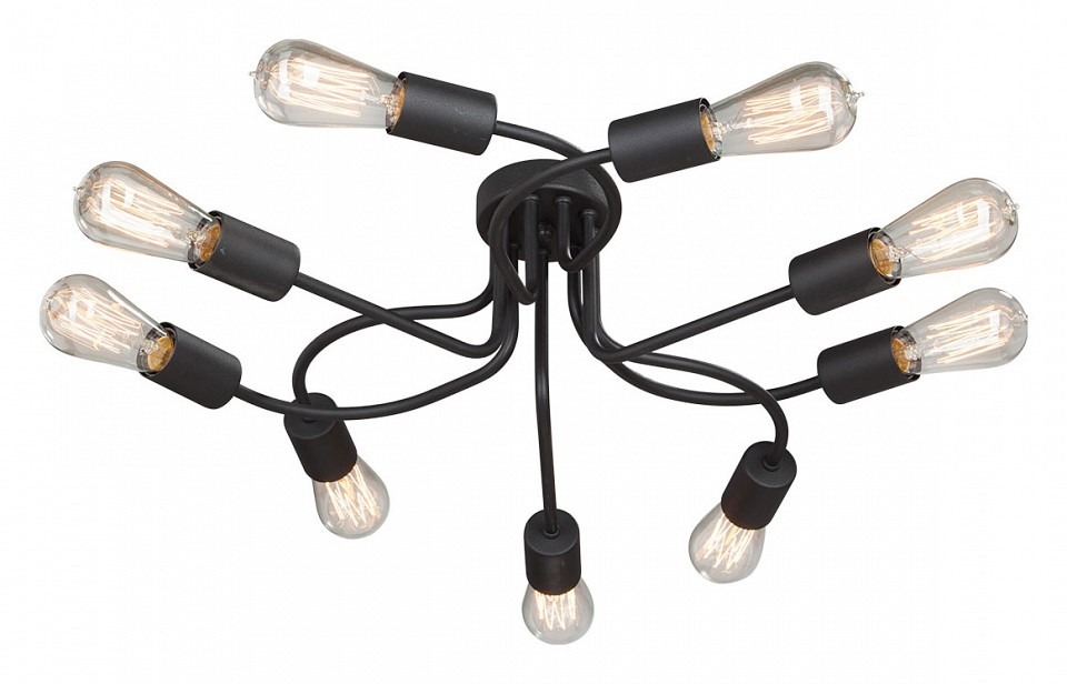 Фото Потолочная люстра Vitaluce 4449 V4449-1/9PL VI_V4449-1_9PL - интернет-магазин МегаТерем в Москве