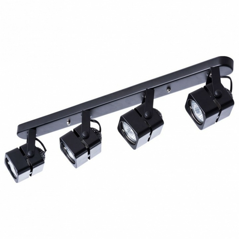 Фото Светильник на штанге Arte Lamp Misam A1315PL-4BK AR_A1315PL-4BK - интернет-магазин МегаТерем в Москве