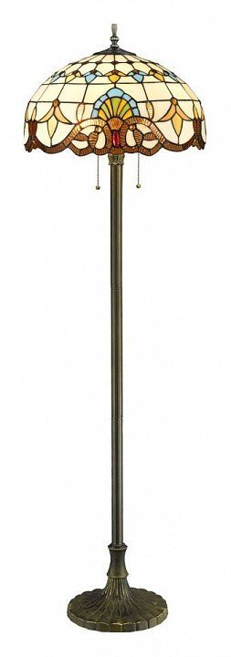 Фото Торшер Velante Tiffany 830-805-02 VE_830-805-02 - интернет-магазин МегаТерем в Москве