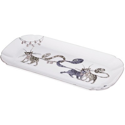 Блюдо lefard котики 28*14,5...