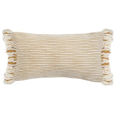 Чехол на подушку горчичного...