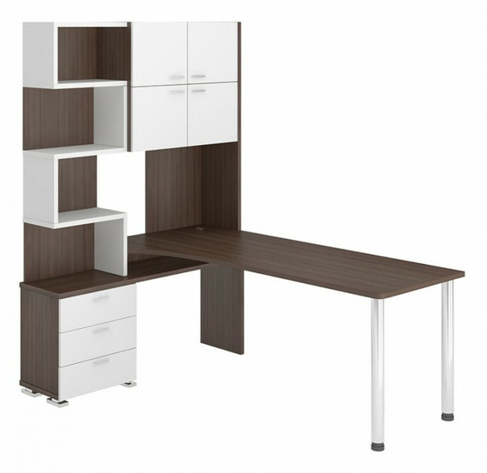 Фото Стол компьютерный Домино СР-500М/190 MER_SR-500M_190_SHBESH-LEV - интернет-магазин МегаТерем в Москве