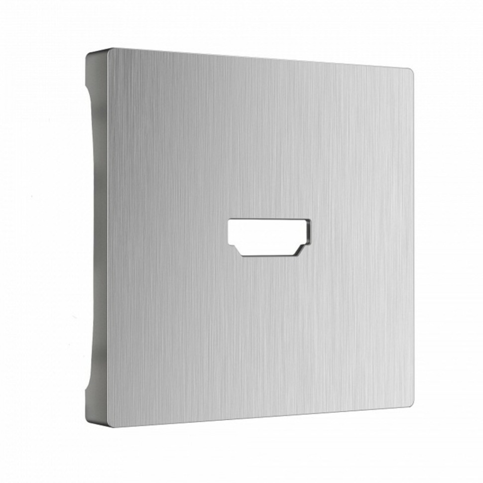 Фото Накладка для HDMI Werkel серебряный рифленый WL09-HDMI-CP WRK_a041304 - интернет-магазин МегаТерем в Москве