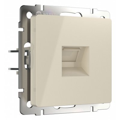 Розетка телефонная RJ-11 без рамки Werkel слоновая кость W1182003 WRK_a051492
