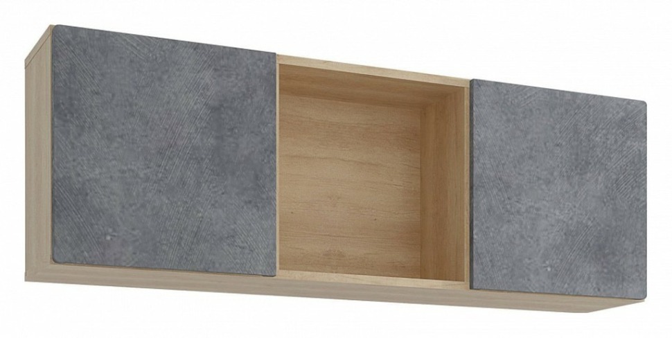 Фото Полка комбинированная Киото СТЛ.339.04 STL_2019033900400 - интернет-магазин МегаТерем в Москве