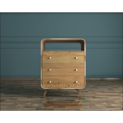 Высокий комод Ellipse с тре...