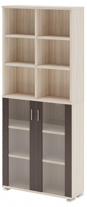 Фото Шкаф-витрина Домино ПУ-30-4-ФС MER_PU-30-4-FS_KV - интернет-магазин МегаТерем в Москве