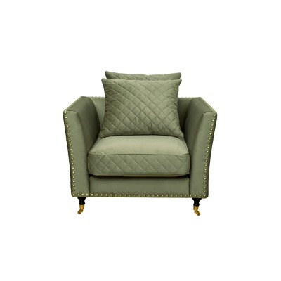 Кресло Sorrento, велюр оливковый Colt1002 98*101*88см (TT-00014972)