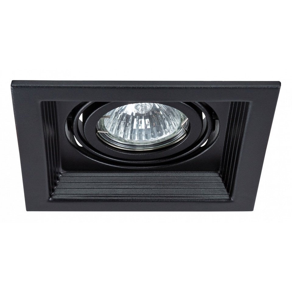 Фото Встраиваемый светильник Arte Lamp Canis A6661PL-1BK AR_A6661PL-1BK - интернет-магазин МегаТерем в Москве
