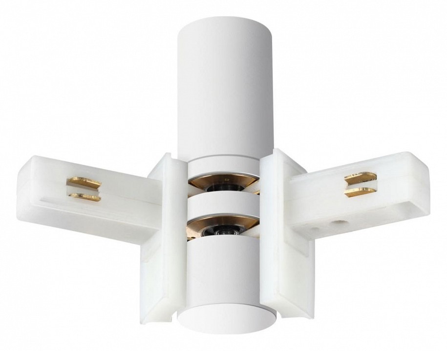 Фото Соединитель угловой L-образный для треков Novotech Flum 135248 NV_135248 - интернет-магазин МегаТерем в Москве