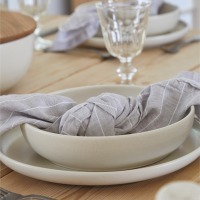 Тарелка XOP223-OYS(XOP223-965), 22.1, керамика, Oyster Grey, CASAFINA BY COSTA NOVA