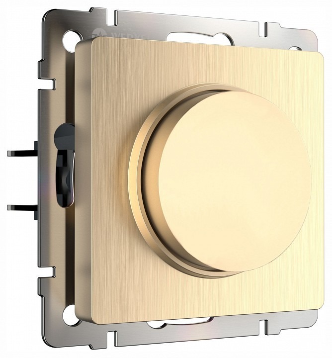 Фото Диммер без рамки Werkel шампань рифленый W1142010 WRK_a069603 - интернет-магазин МегаТерем в Москве