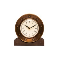 Часы Алейн DTR2104 s/3Med, 16, бронза, дерево, стекло, Bronze, RESTORATION HARDWARE