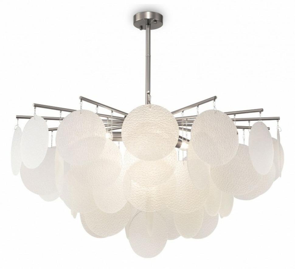 Фото Люстра на штанге Freya Porto FR5104PL-08N MY_FR5104PL-08N - интернет-магазин МегаТерем в Москве