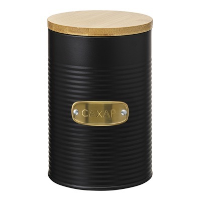 Банка для хранения сахара irmel, 1,3 л, графит (78389)