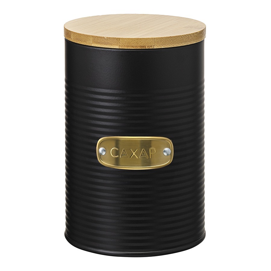 Фото Банка для хранения сахара irmel, 1,3 л, графит (78389) - интернет-магазин МегаТерем в Москве