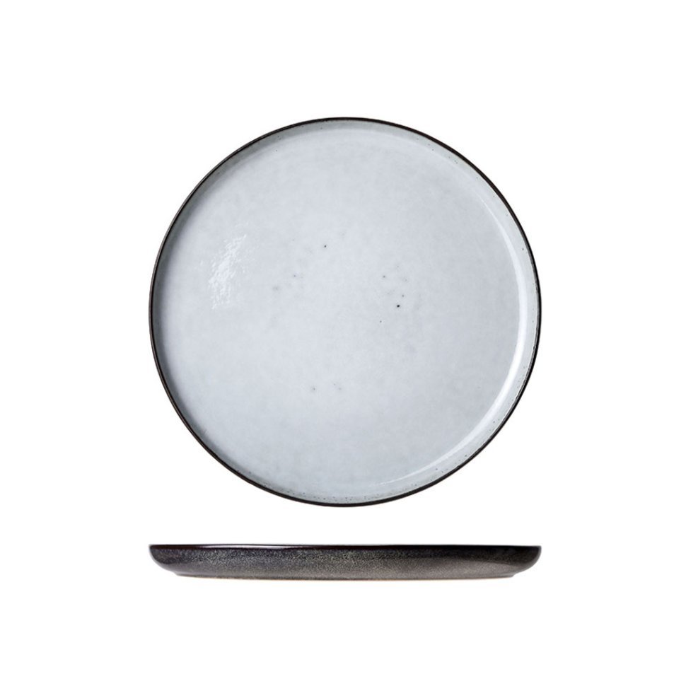 Фото Тарелка 3745022, 22 см, каменная керамика, blue, ROOMERS TABLEWARE - интернет-магазин МегаТерем в Москве