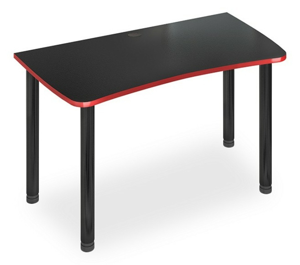 Фото Стол компьютерный Домино Lite СКЛ-Софт140МО MER_SKL-Soft140MO-CH - интернет-магазин МегаТерем в Москве