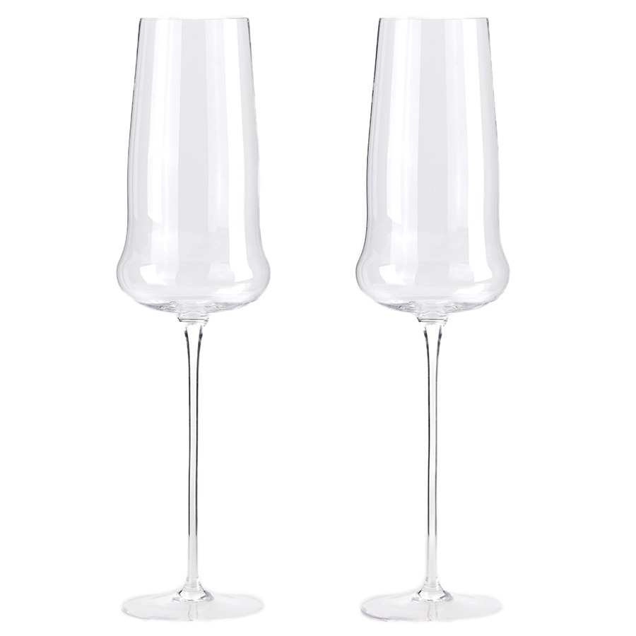 Фото Набор бокалов для шампанского в подарочной упаковке sense, 360 мл, 2 шт. (78662) - интернет-магазин МегаТерем в Москве