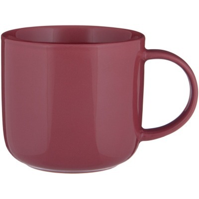 Кружка bronco "luster" 440 мл брусничная (407-129) 