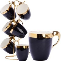 Набор кружек на подставке 400 мл LORAINE (12080)