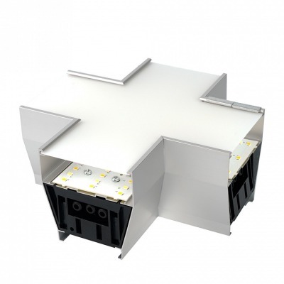 Соединитель угловой X-образный накладной Feron AL4036X 51874 FE_51874