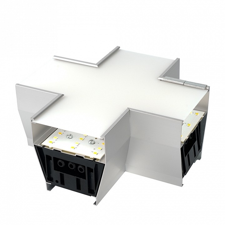 Фото Соединитель угловой X-образный накладной Feron AL4036X 51874 FE_51874 - интернет-магазин МегаТерем в Москве