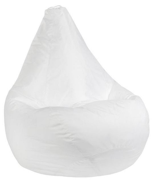 Фото Кресло-мешок Белое Оксфорд XL DRB_5000111 - интернет-магазин МегаТерем в Москве
