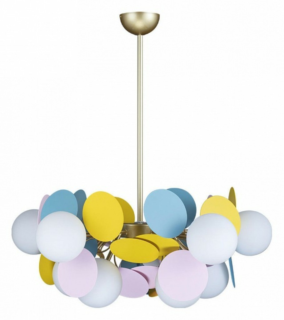 Фото Люстра на штанге Loft it Matisse 10008/10 mult LF_10008_10_mult - интернет-магазин МегаТерем в Москве