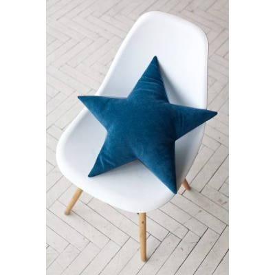 Подушка звезда Turquoise Ve...
