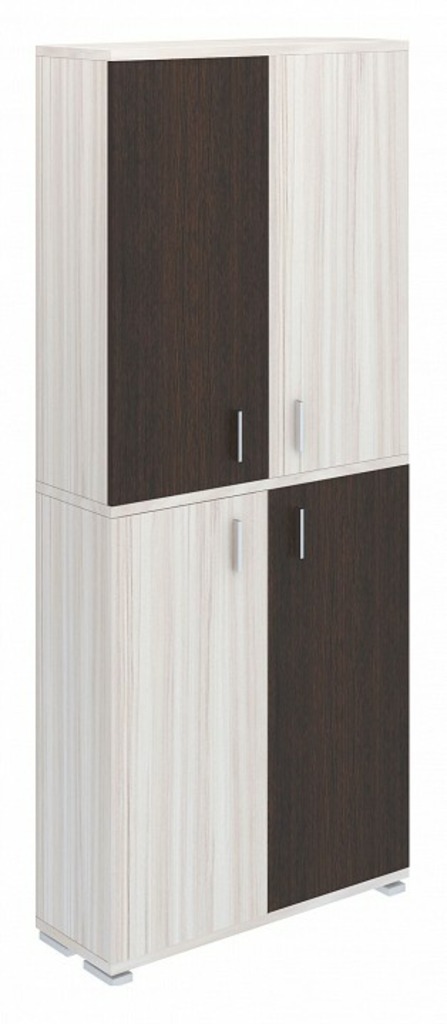 Фото Шкаф книжный Домино ПУ-30-3 MER_PU-30-3KV - интернет-магазин МегаТерем в Москве