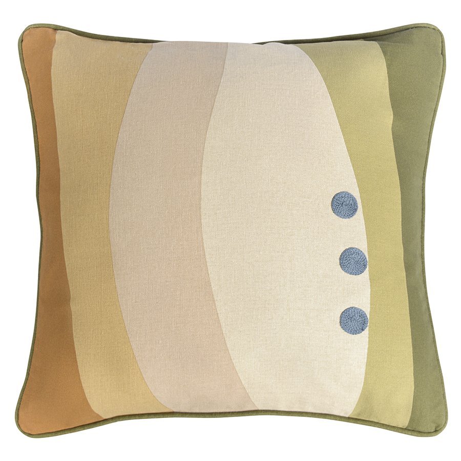 Фото Чехол на подушку из хлопка с принтом rice plantation из коллекции terra, 45х45 см (74424) - интернет-магазин МегаТерем в Москве