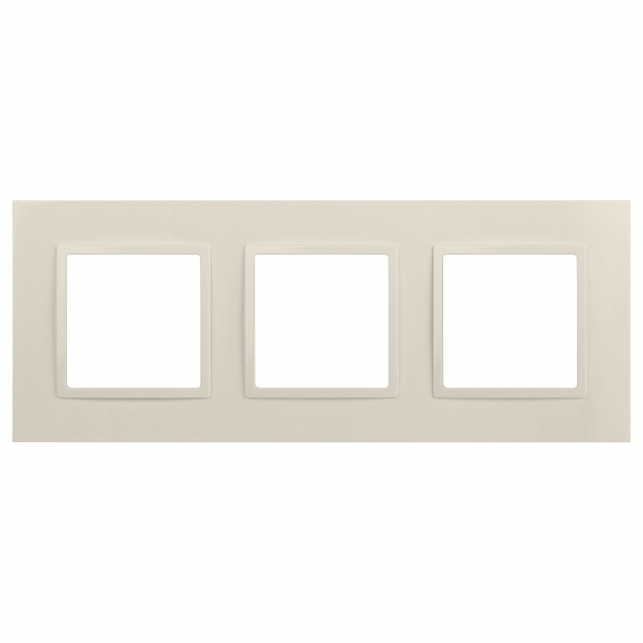 Фото Рамка на 3 поста Эра Эра Elegance 14-5013-02 ER_B0060582 - интернет-магазин МегаТерем в Москве