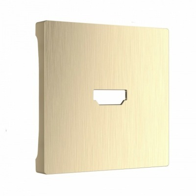 Накладка для HDMI Werkel шампань рифленый WL10-HDMI-CP WRK_a041305