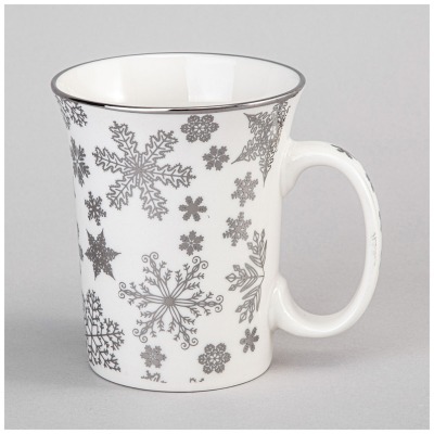 Кружка lefard 310мл серебро...