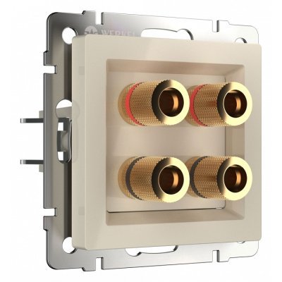 Розетка акустическая без рамки Werkel слоновая кость W1185003 WRK_a051468