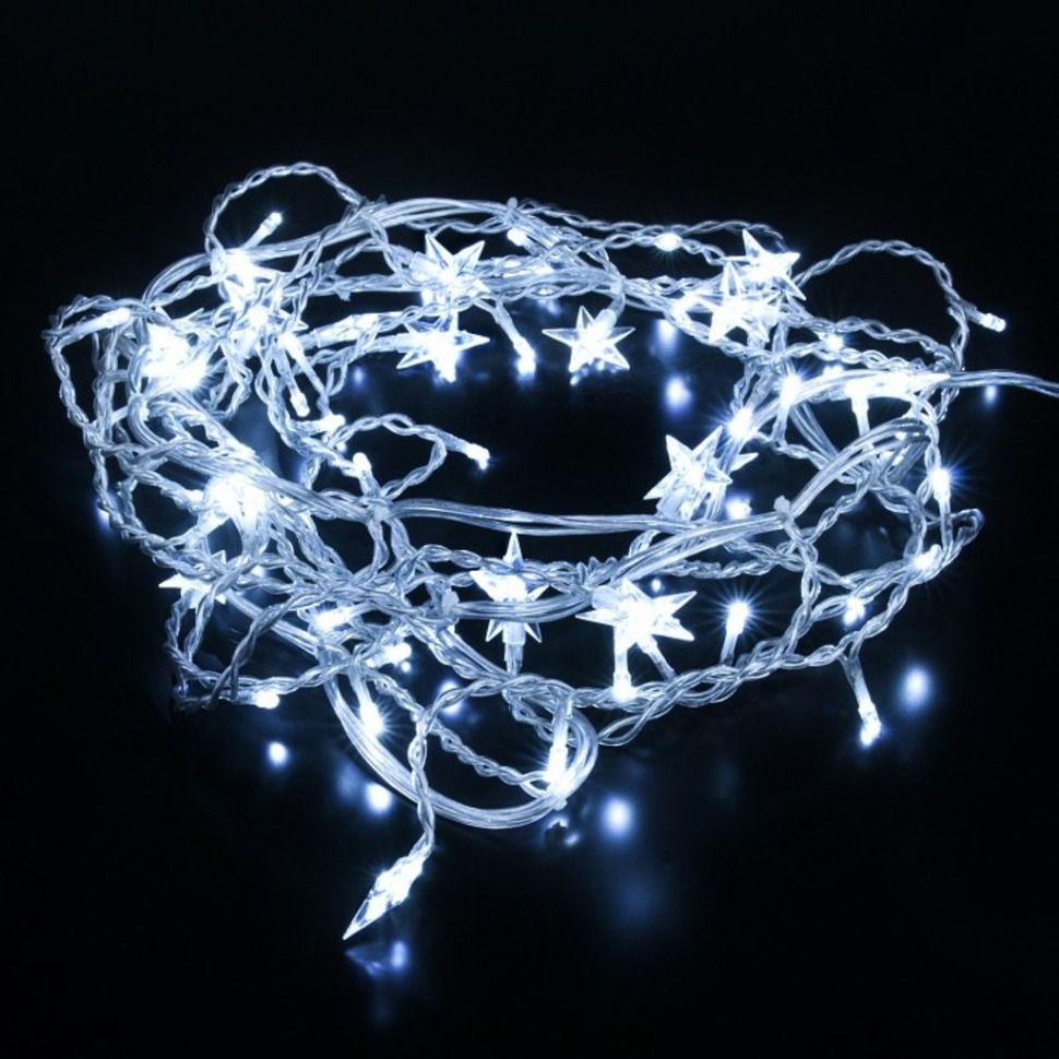 Фото Бахрома световая Eurosvet 100-002 100-002 белый EV_a049841 - интернет-магазин МегаТерем в Москве