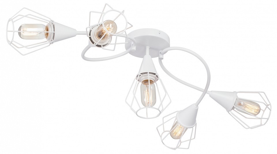 Фото Потолочная люстра Vitaluce V3037 V3037-0/5PL VI_V3037-0_5PL - интернет-магазин МегаТерем в Москве