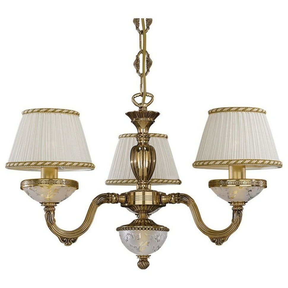 Фото Подвесная люстра Reccagni Angelo 6502 L 6502/3 RA_L_6502_3 - интернет-магазин МегаТерем в Москве