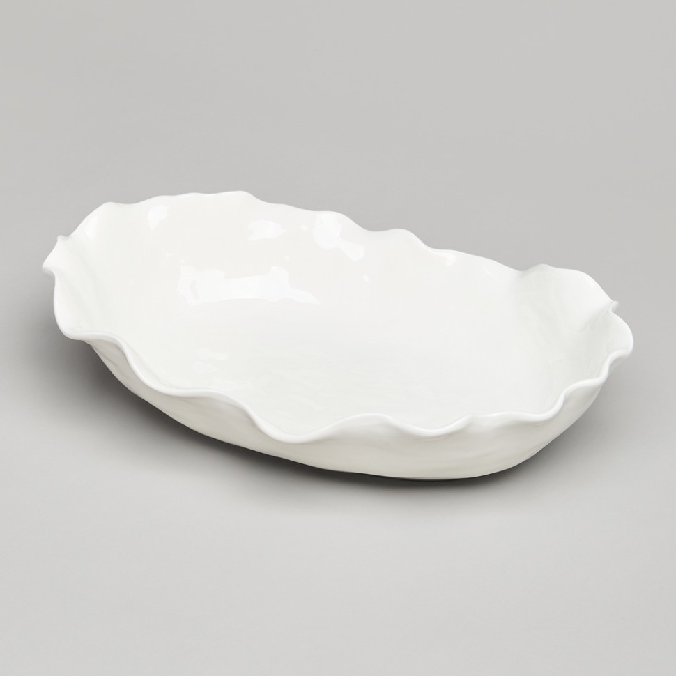 Фото Блюдо овальное lefard banquet 31*20,5*8 cm (263-1368)  - интернет-магазин МегаТерем в Москве